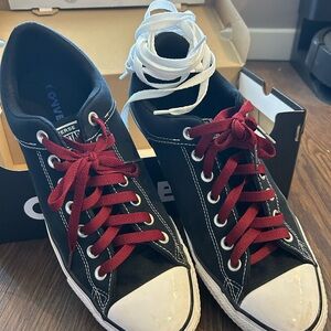 Converse Black Low Tops